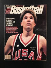 Vintage 1984-1985- Street & Smith's Basketball yearbook- Chris Mullin