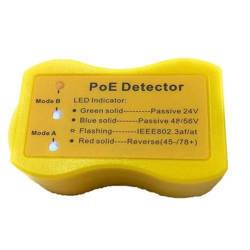 POE-Detektor Erkennt Schnell Over Ethernet mit RJ-45 POE-Tester und Passiv2118