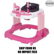 Disney Baby Ready, Set, Walk DX Developmental Walker, Modern Minnie