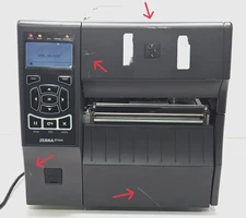 Zebra ZT420 ZT42062-T010000Z Industrial Thermal Barcode Printer Needs New Head