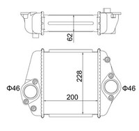 Hart Chlodnice III LadeluftküHler KüHler FüR Mazda CX-7 2.2 MZR-CD 6 Kombi