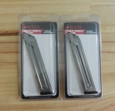 Ruger OEM 10 Round Magazines, 2 Pack; M10MKIII; 90231; Mark III, IV; 22LR