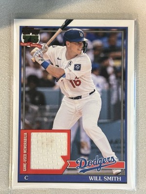 #91R2-WS Will Smith Los Angeles Dodgers 2026 Topps Series 2 1991 Relic/Game Used