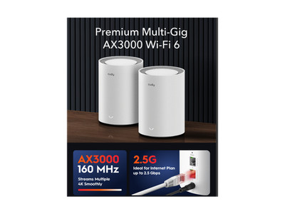 Cudy M3000 Whole Home Mesh White