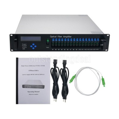 16-Port 1550NM Optical Fiber Amplifier with Wavelength Division Multiplexing ot2