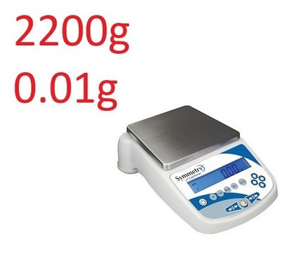 Symmetry COLE-PARMER PT-2202i Precision Top Loading Balance Scale 2200g x 0.01g