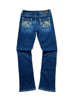 Maurices Bootcut Damen Jeans Original Marineblau Blau Top Zustand