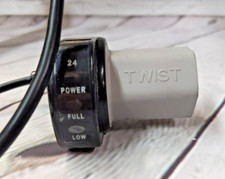 Genuine Razor 24V Twist Grip Throttle 30" Long, 5 Wires, Battery Indicator