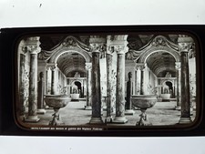 Chamber Busts & Gallery Statues Vatican Rome Italy Glass Stereoview c1865