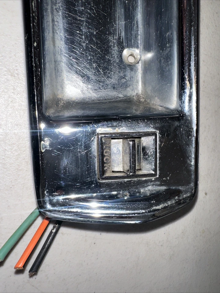 1971 - 1974 Buick Electra Lesabre Riviera Door Handle Backing Trim RH Chrome - Image 4 of 4