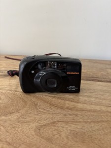 Chinon ZC 200 35mm Camera Zoom Lens 38-70mm Auto Focus - Working Tested + Case