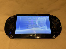 Sony PlayStation PS Vita PCH-1001 Black Handheld Console w/ Power Supply -Tested