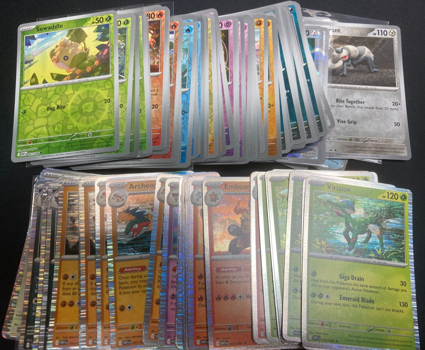 Holo/Reverse Holo - 2025 Pokemon White Flare WHT EN /086 ($2 + Order Required)