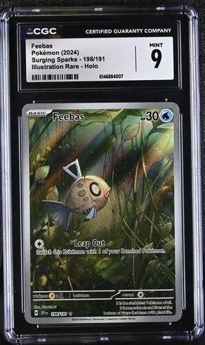 その他 peripageA40 Feebas 198/191 Sv08: Surging Sparks Holo for sale online | eBay