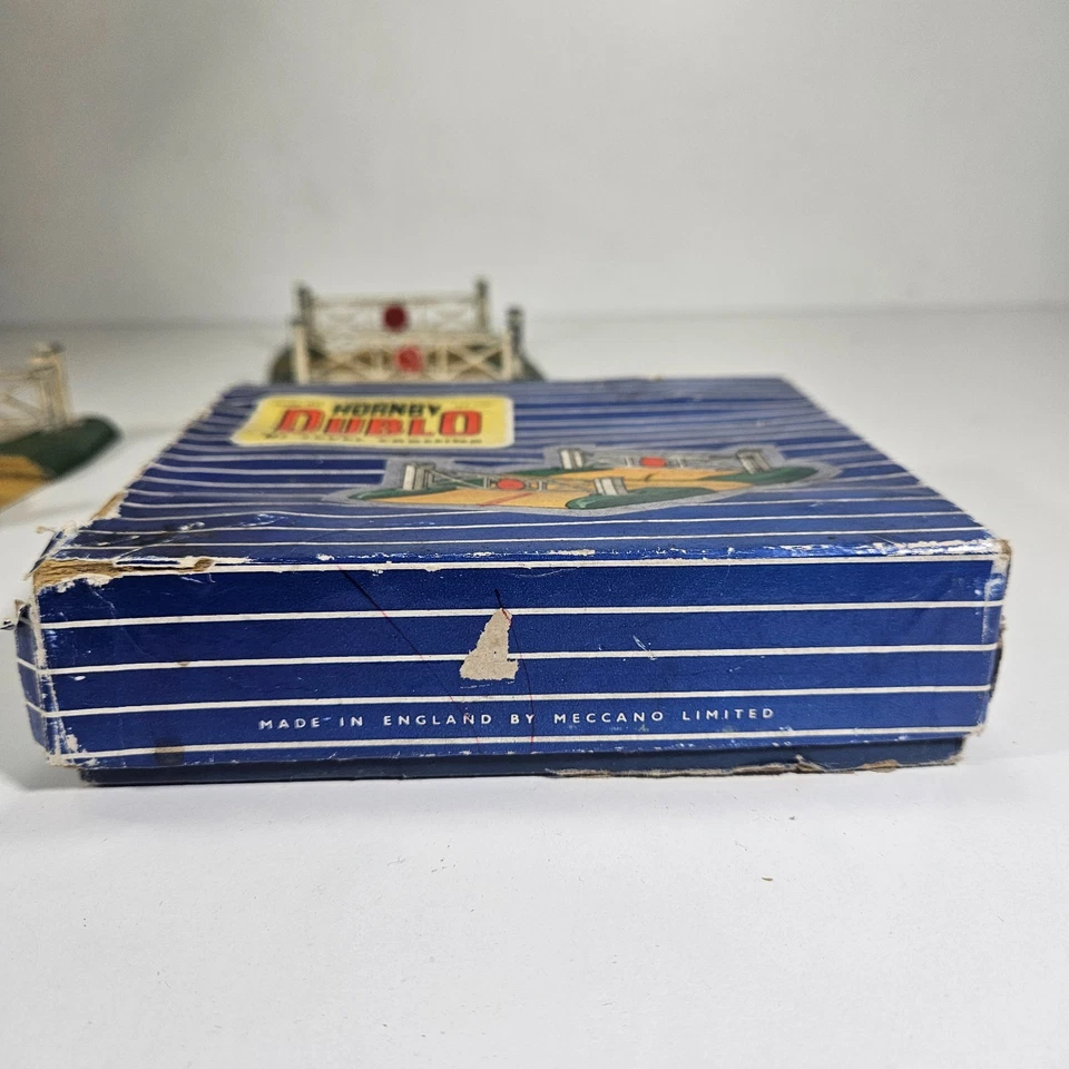 3x Hornby Dublo D1 Level Crossing OO Gauge Train Track Model 16.5 mm Accessories - Image 4 of 4