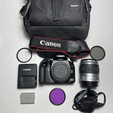 Canon EOS 450D DSLR Camera With 28-90mm Lens Tested + Charger, Battery, Bag