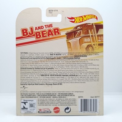 HOT WHEELS 2014 RETRO ENTERTAINMENT THUNDER ROLLER BJ AND THE BEAR