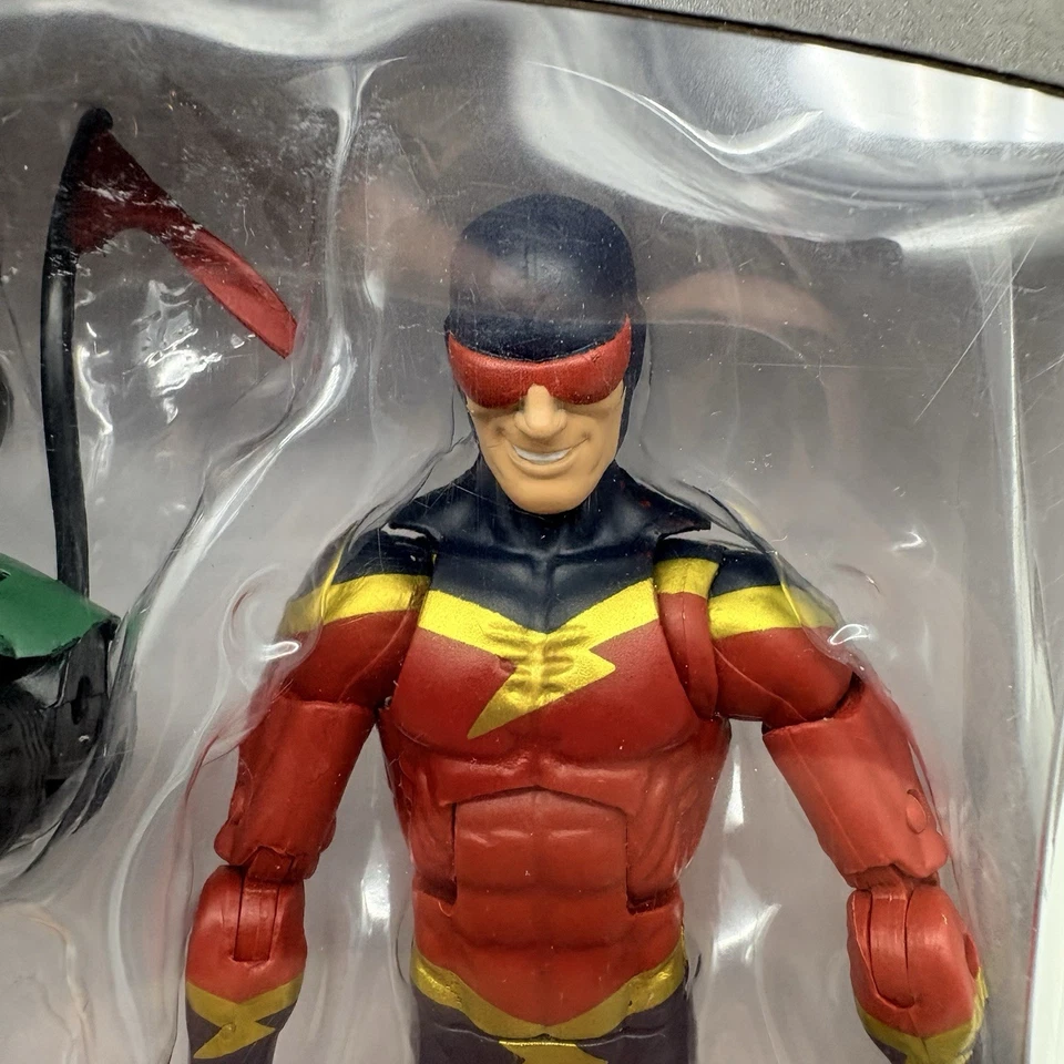 Figura de acción Marvel Legends Superior Foes of Spider-Man Speed Demon 6" caja mala Foto 3 de 4