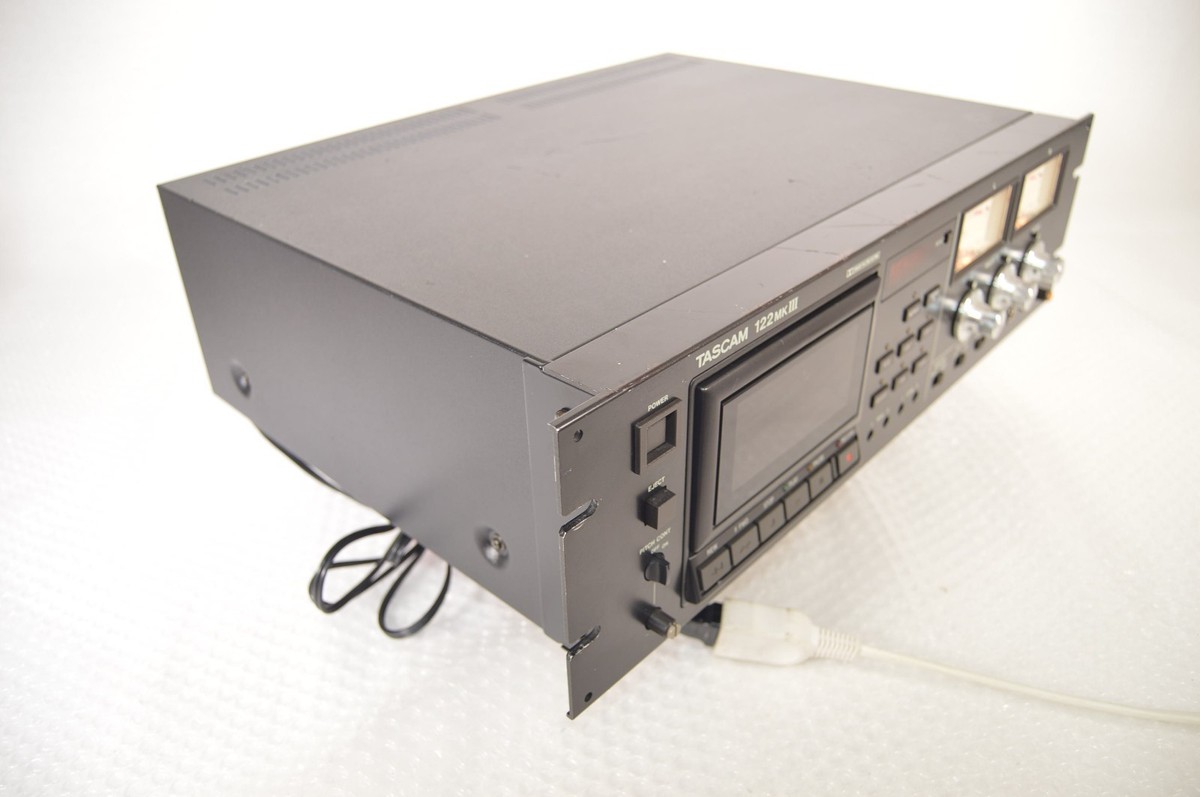 Tascam 122 MKIII MK3 Professional 3-Head Cassette Deck Working