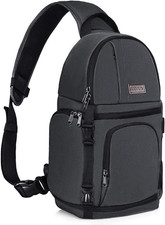 MOSISO Camera Sling Bag, Dslr/Slr/Mirrorless Case Shockproof Photography Camera 