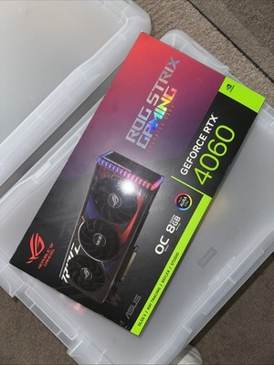 ASUS ROG STRIX NVIDIA GeForce RTX 4060 OC Edition 8GB GDDR6 Graphics Card