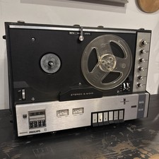 Vintage Philips N4408 Reel To Reel Tape Recorder (READ)