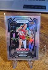 2024 Panini Prizm Monopoly WNBA - Shakira Austin #3 Silver Prizm