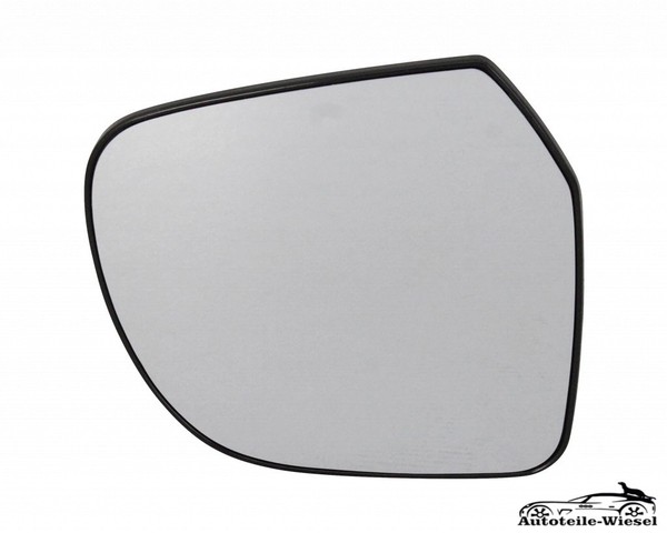 AußEnspiegel Ersatzglas FüR Dacia Duster, Nissan Beheizt Chrom Rechts 02-18-image