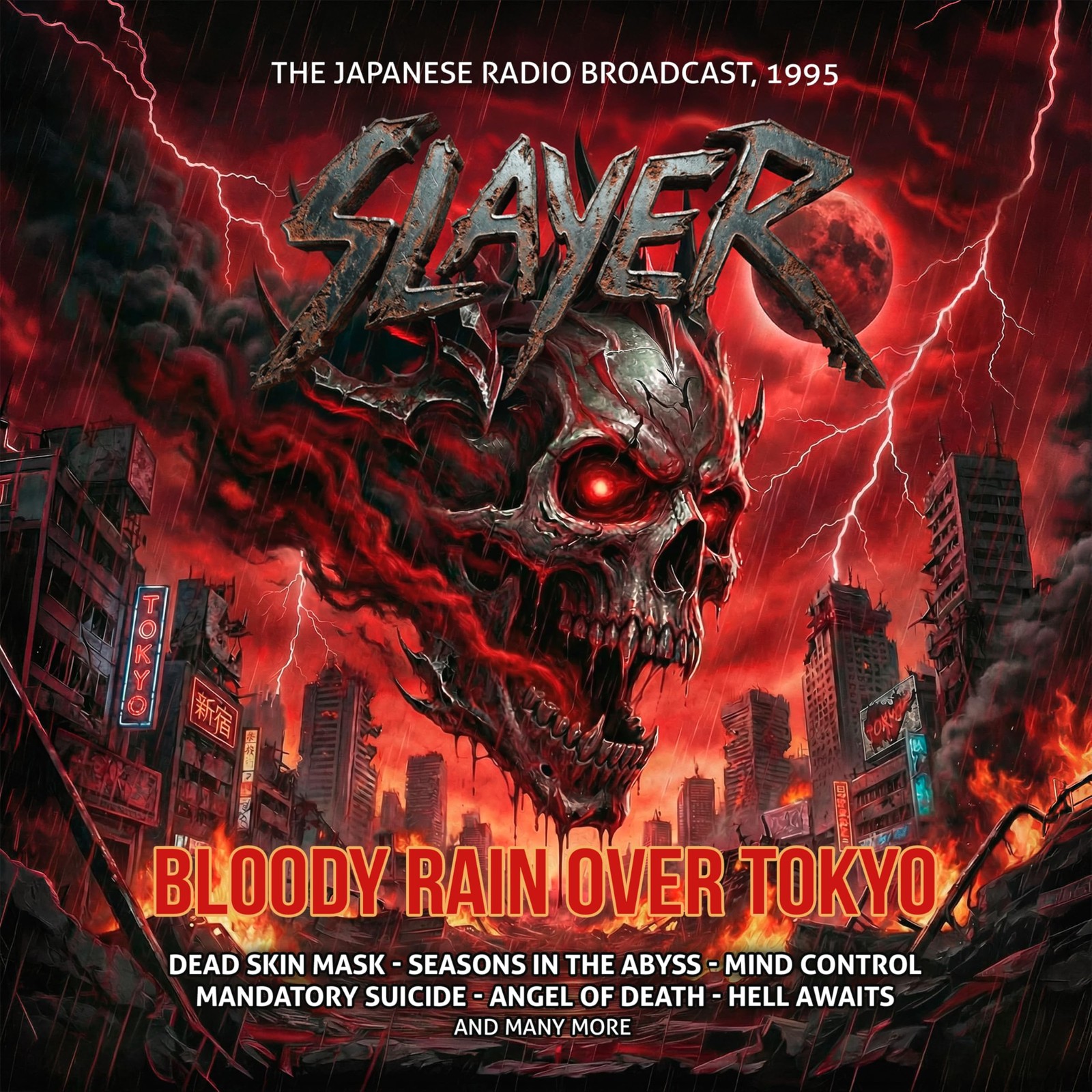 Slayer Bloody Rain Over Tokyo CD NEW