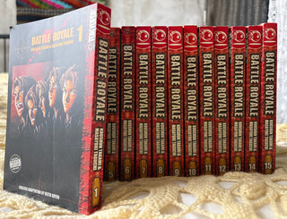 Battle Royale Manga 1 – 15 (Complete) ENGLISH