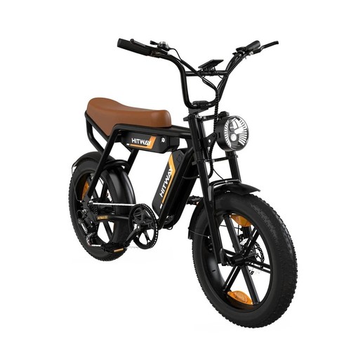 HITWAY BK17 26" Fat Tire Electric Bike 250W 48V 26AH E-Bike E-MTB 80-150km Range - Picture 17 of 17