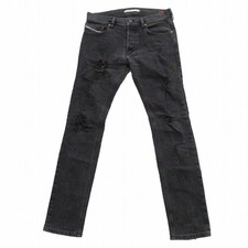 DIESEL TEPPHAR Denim Pants Jeans Limited Edition Damaged W29L30 Made in Japan Bl