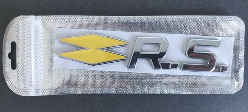 Logo Badge Emblème Monogramme Rs Renault Sport Clio Mégane Twingo Neuf - Imagen 2 de 2