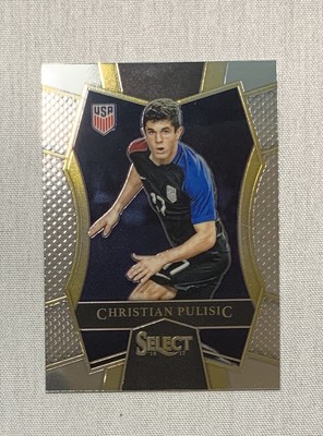 2016-17 Panini Select Soccer CHRISTIAN PULISIC Base Rookie Card RC #150
