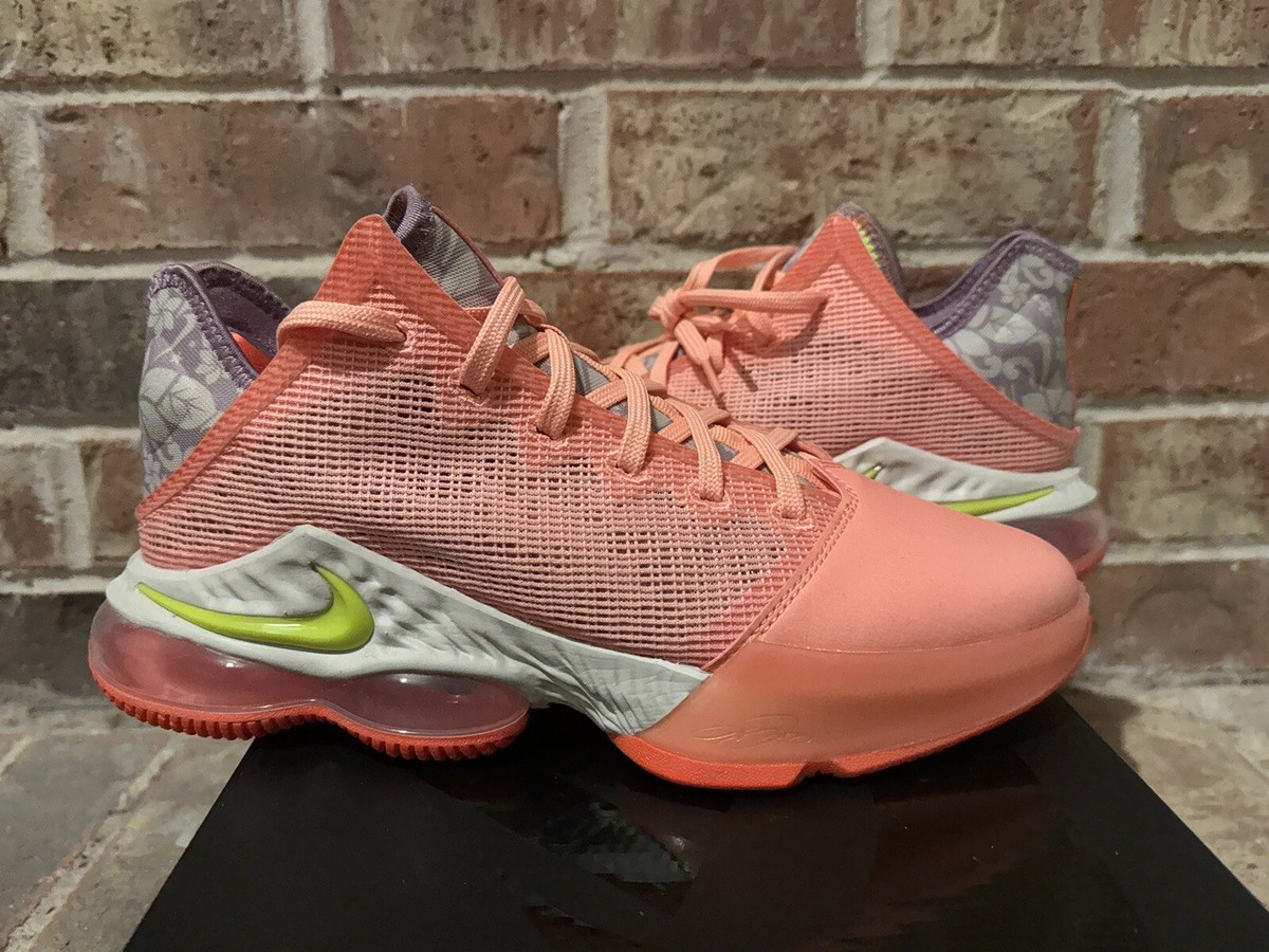 New 8 Nike LeBron James XIX 19 Low Hawaii Aloha Crimson New 8 Nike LeBron James XIX 19 Low Hawaii Aloha Crimson