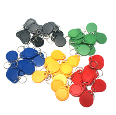 RFID 125KHz Writable Rewrite T5577 Keyfobs Proximity Access Tags 50 Pcs