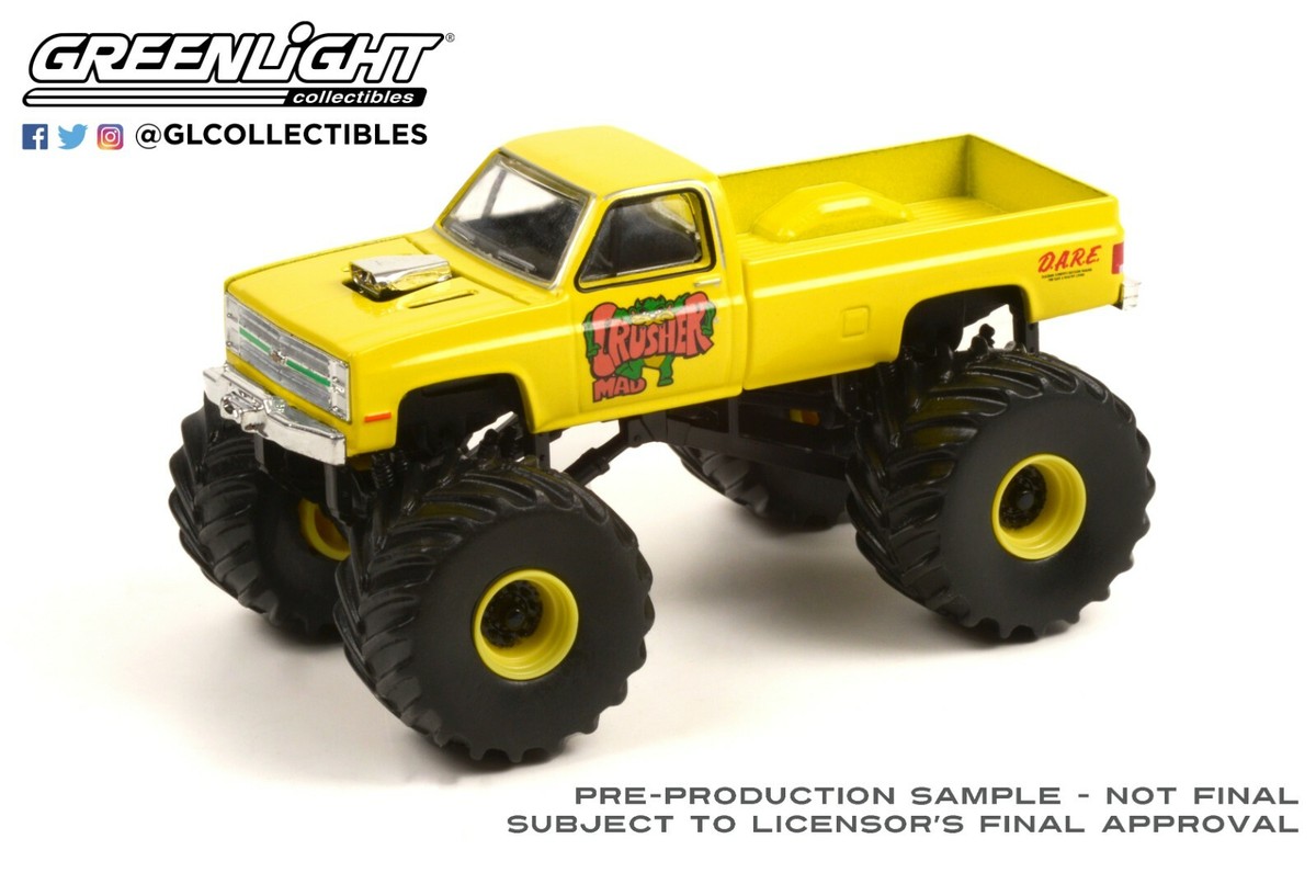 GreenLight *KINGS CRUNCH 10* MAD CRUSHER 1987 Chevy