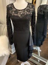 Quiz black lace bodice dress 6 STUNNING ⭐️⭐️⭐️⭐️⭐️