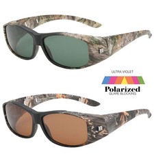 FIT OVER PRESCRIPTION GLASSES Camouflage Sunglasses Polarized Anti Glare Lens