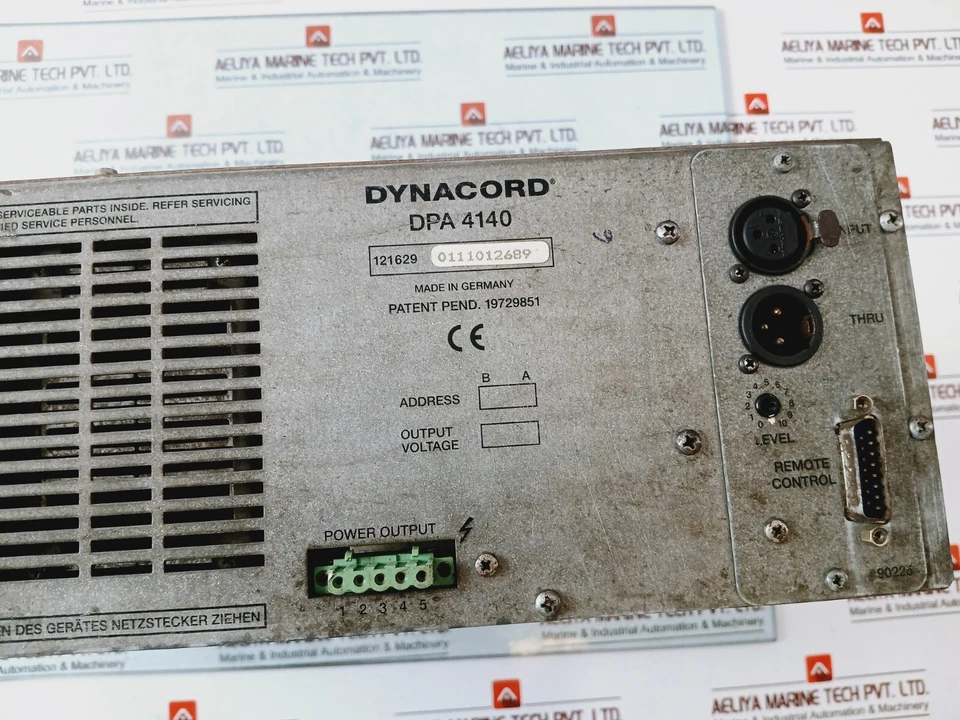 Dynacord DPA 4140 Endstufe 40 Watts 115V/230V AC, 50-60HZ 24V Dc - Bild 4 von 4