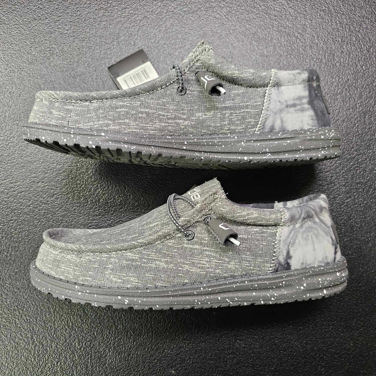 Hey Dude Raven gray tie dye Men’s shoes size 11 Hey Dude Mens Size 12 Grey w/Tie-Dye Inside | Mercari main image 2