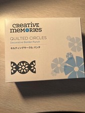 Creative Memories - Quilted Circles standalone Border Punch - RARE - New