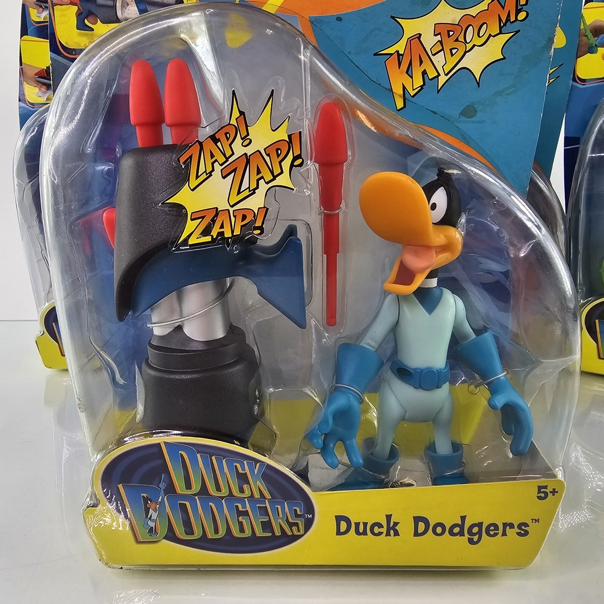 Duck Dodgers Martian Commander Action Figure 2003 Mattel MOC Hard