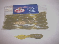 12 Manns Avocado Grub Lure Sting Ray Grub Bass Fish Lure 3"  Lure Discontinued