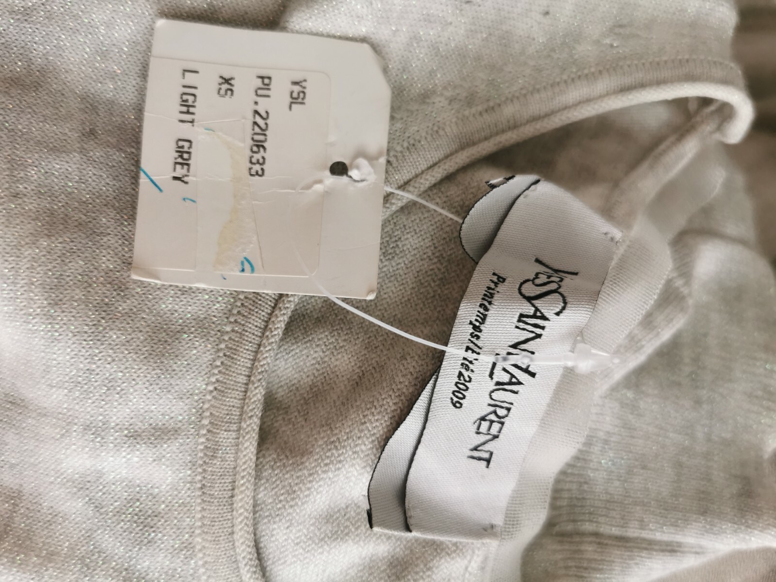 TOP VINTAGE RITAGLIATO YVES SAINT LAURENT SXS da collezione