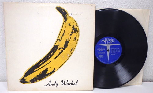 The Velvet Underground & Nico 1968 Andy Warhol banana LP Verve Records V6-500