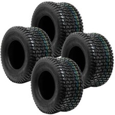 4PK 13x6.50-6 Turf Lawn Mower Tires Heavy Duty 4 PLY Tires 13 650 6