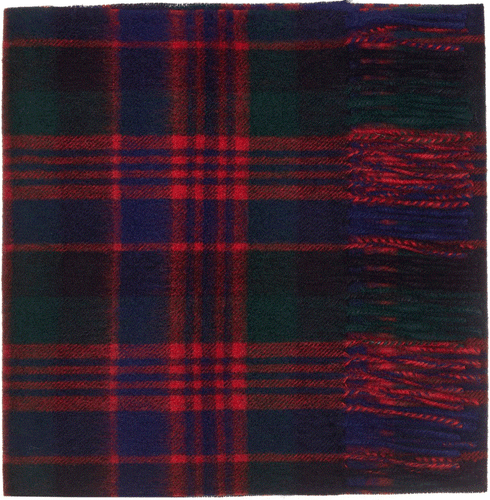 100 % Lammwolle Schlicht und Tartan Design Schal - Bild 20 von 33