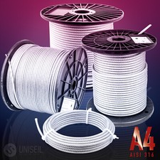 Edelstahlseil mit PVC Ummantelung Stahlseil D...