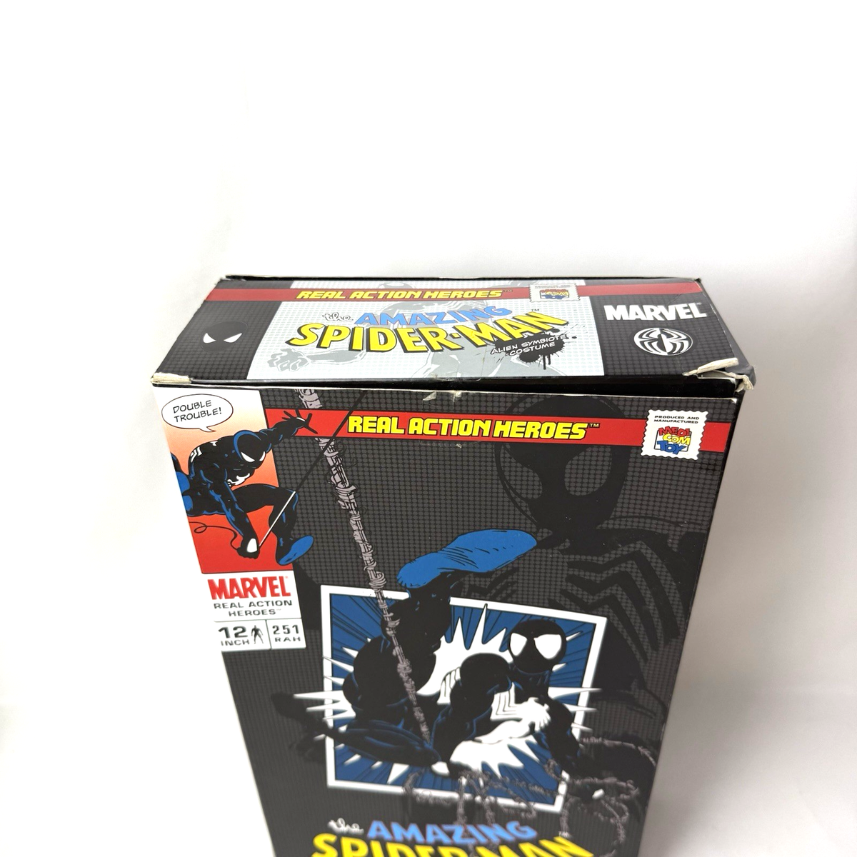 Medicom RAH Amazing Spider-Man Alien Symbiote Costume Real Action